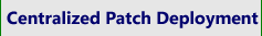Centralized Patch Deployment Button